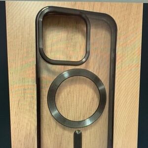 Apple Black Transparent Phone Case